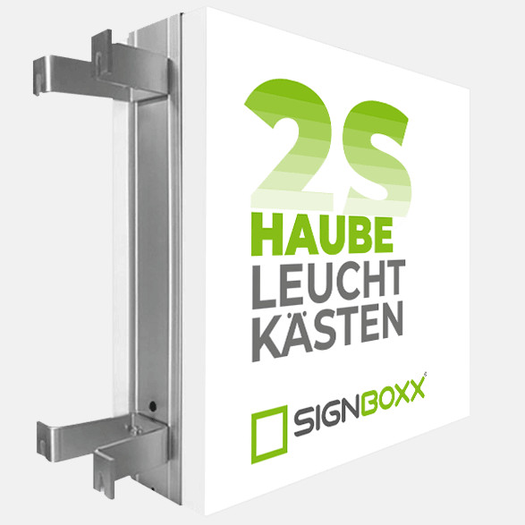 Kategorie: Leuchtkasten Haube Zweiseitig