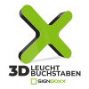 3D Leuchtbuchstaben bei Signboxx