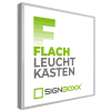 Flache Leuchtkasten