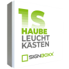 Einseitige Leuchtkasten / LED-Leuchtkasten Haube