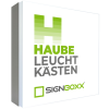 Leuchtkästen Haube