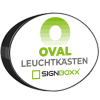 Ovale Leuchtkästen – Ihr stilvoller Blickfang für Werbeflächen, Form Leuchtkasten Oval.