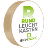 Runde Leuchtkästen