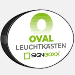 Kategorie: Ovale Leuchtkästen – Ihr stilvoller Blickfang für Werbeflächen, Form Leuchtkasten Oval.