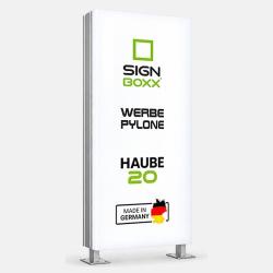 Kategorie: Werbepylone Haube 20 cm einseitig oder zweiseitig