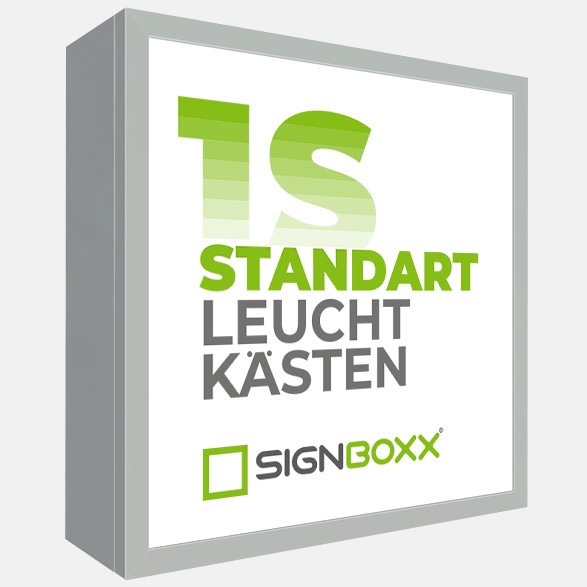Leuchtkasten einseitig