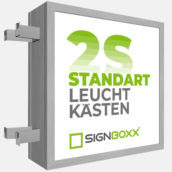 Leuchtkasten zweiseitig 
