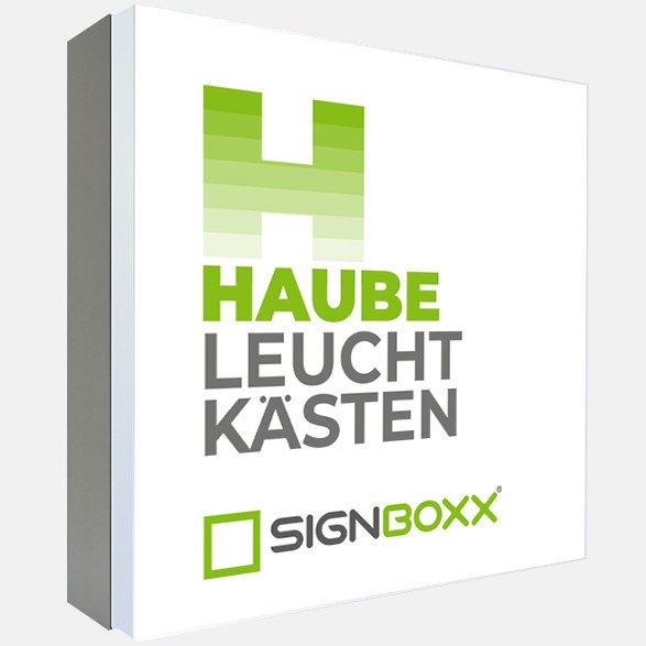 Leuchtkästen Haube