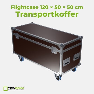 Flightcase 120 × 50 × 50 cm – Transportkoffer