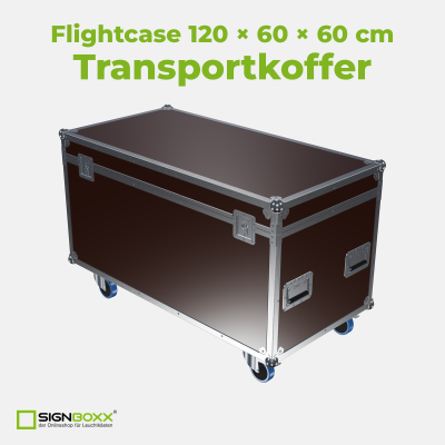 Flightcase 120 × 60 × 60 cm – Transportkoffer