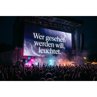 LED-Videowand FESTIVAL S3.9 auf der Open-Air-Bühne