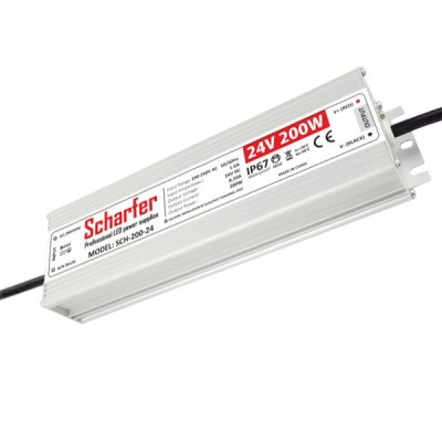 LED Netzteil Scharfer SCH-200-24, IP67