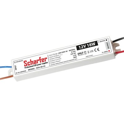 LED Netzteil Scharfer SCH-18-12, IP67