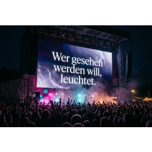 LED-Videowand FESTIVAL PRO auf der Open-Air-Bühne