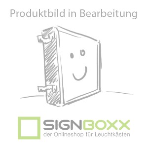 Klapp Leuchtkasten - Tiefe 13 cm - Zweiseitig