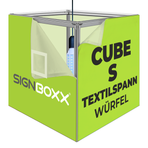 Textilspann-Würfel / Cube S - Innenbereich
