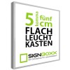 LED - Klapprahmen (Diakasten) - Tiefe 5,5cm - einseitig