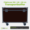 Flightcase 100 × 60 × 60 cm – Transportkoffer – Frontansicht