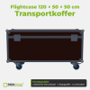 Flightcase 120 × 50 × 50 cm – Transportkoffer – Frontansicht
