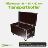 Flightcase 120 × 60 × 60 cm – Transportkoffer – Deckel geöffnet