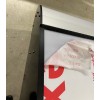 Werbepylon Oval einseitig oder zweiseitig
