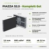 PIAZZA S2.5 Komplett-Set: Kabinett, Steuerung, Kabel und Lieferung auf einen Blick