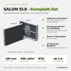 SALON S1.9 Komplett-Set: Kabinett, Steuerung, Kabel und Lieferung auf einen Blick