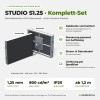 STUDIO S1.25 Komplett-Set: Kabinett, Steuerung, Kabel und Lieferung auf einen Blick