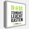 LED Leuchtkasten - LED Leuchtreklame - Tiefe 11 cm - einseitig