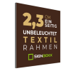 Textilspannrahmen  unbeleuchtet 2,3-1S