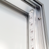 Werbepylon gerade Soft Line einseitig oder zweiseitig