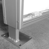 Werbepylon gerade Soft Line einseitig oder zweiseitig