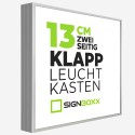 Klapp Leuchtkasten - Tiefe 13 cm - Zweiseitig