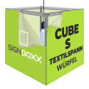Textilspann-Würfel / Cube S - Innenbereich
