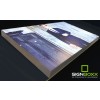 LED-Leuchtrahmen Textil - einseitig - Tiefe 10cm 