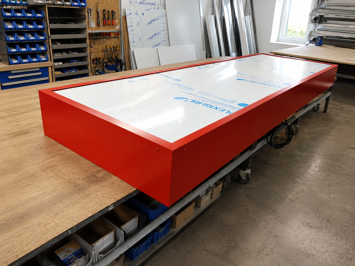 Marcogroup LED Leuchtkasten Einseitig – 1550 X 40 Produktbild-Vorschau 3