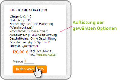 Konfigurator Anleitung Schritt 5